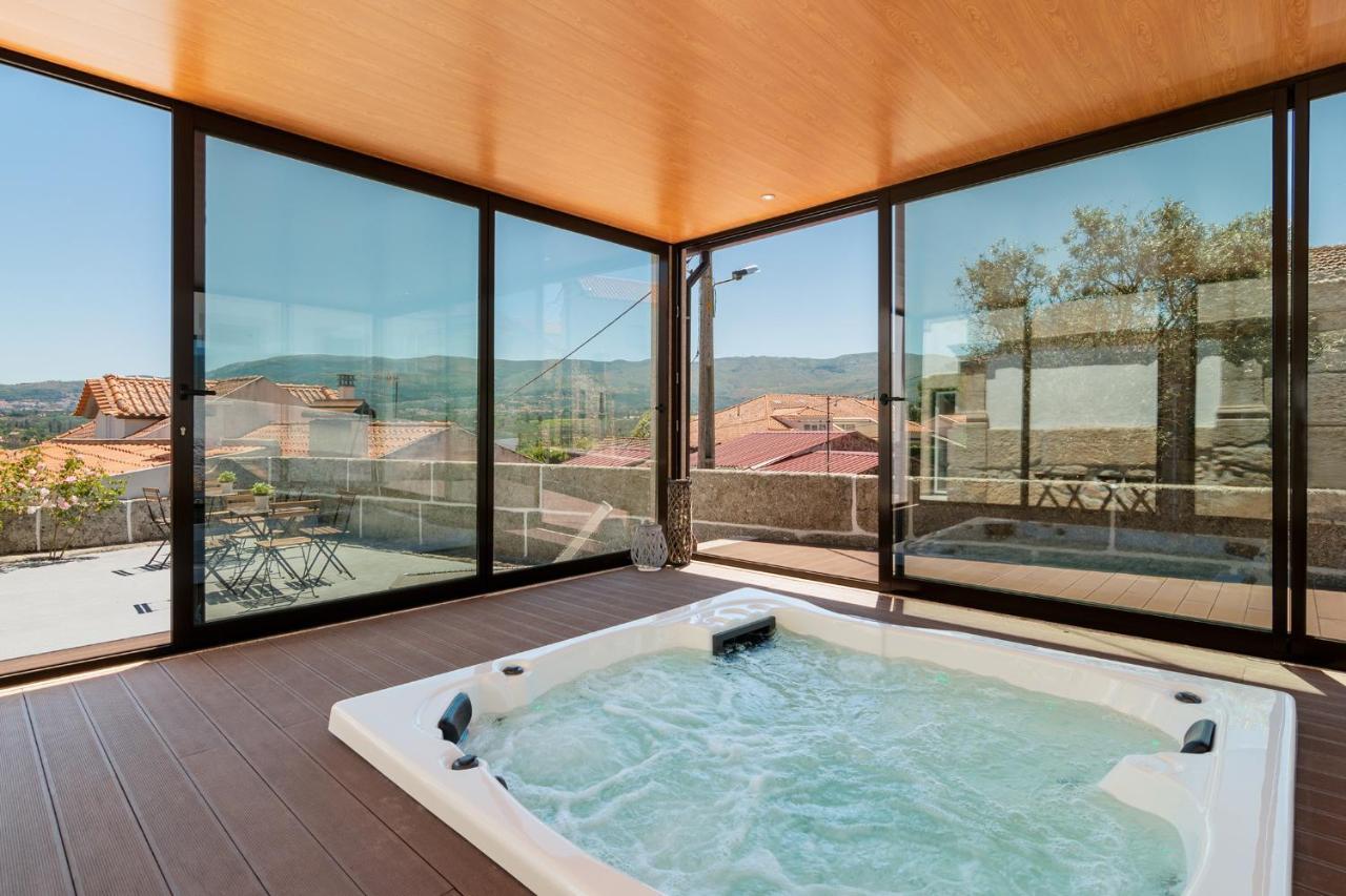 Casa De Lagarinhos Jacuzzi Spa Jogos Gym - Serra Da Estrela - Seia - Gouveia Gouveia  Ngoại thất bức ảnh