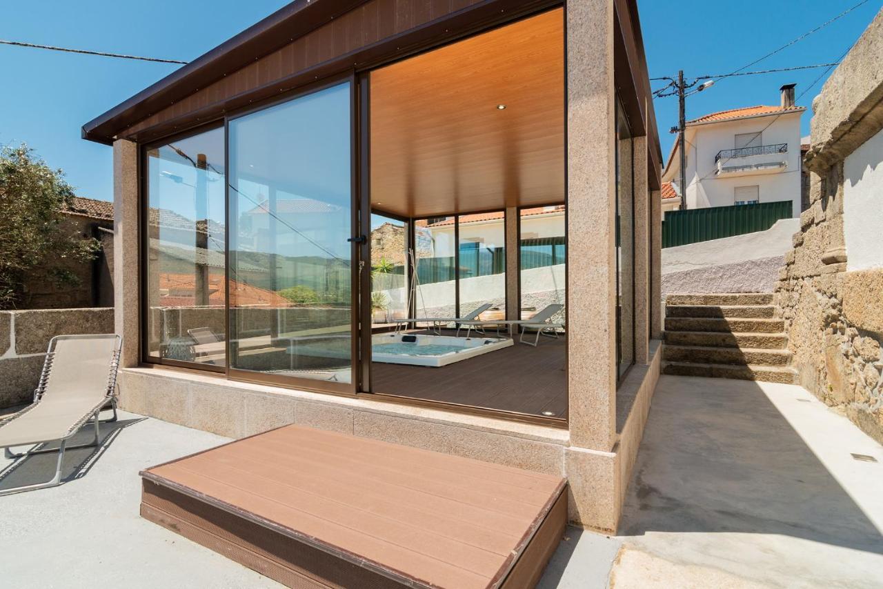 Casa De Lagarinhos Jacuzzi Spa Jogos Gym - Serra Da Estrela - Seia - Gouveia Gouveia  Ngoại thất bức ảnh